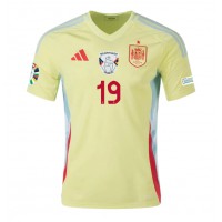 Dres Španjolska Lamine Yamal #19 Gostujuci EP 2024 Kratak Rukav